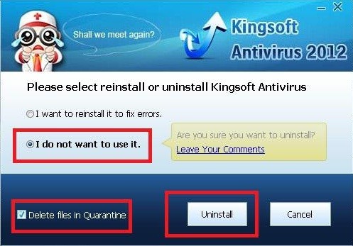  Эффективные методы удаления китайского антивируса Kingsoft Antivirus