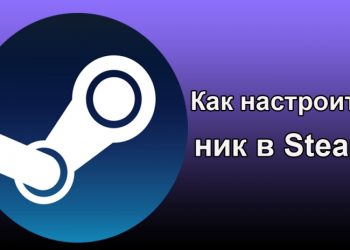 Настройка ника в Стиме