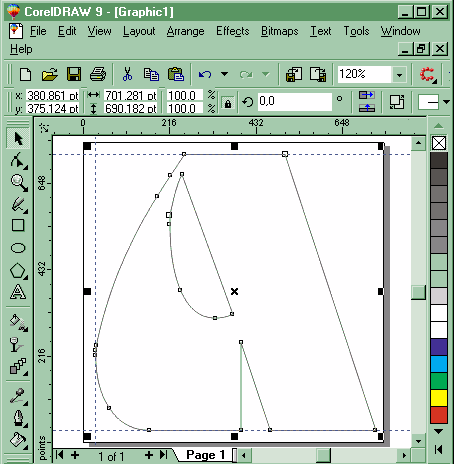  Установка шрифта в Corel Draw