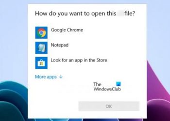 Как вы хотите открыть этот файл, постоянно всплывает в Windows