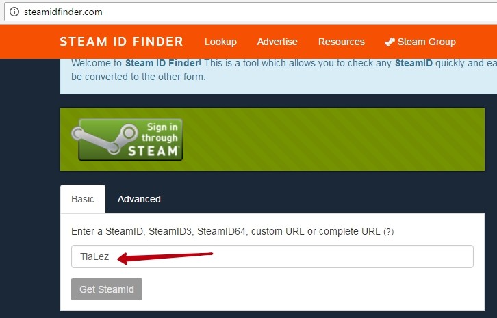  Способы определения своего Steam ID