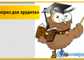 Услуга Билайн «Сюрприз для эрудита»