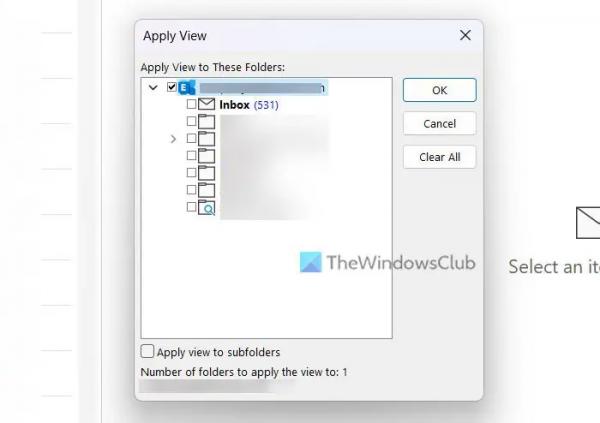  
Как сбросить представление Outlook по умолчанию на ПК с Windows