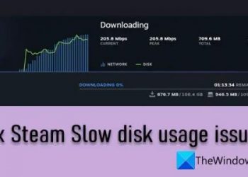 Исправление проблем с использованием диска Steam Slow