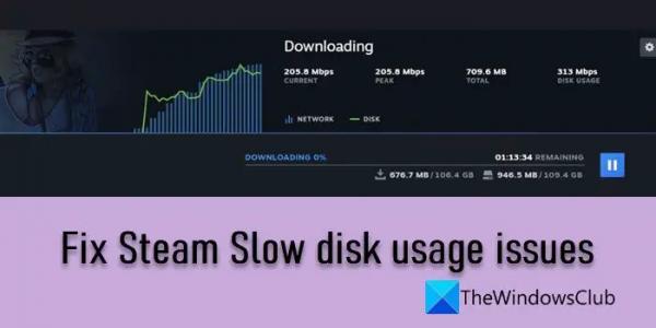  
Исправление проблем с использованием диска Steam Slow