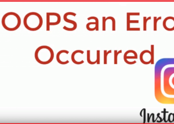 Исправление ошибки «Oops an error occurred» в Instagram