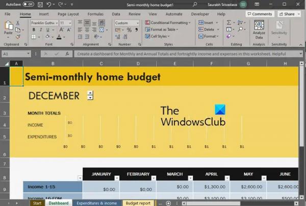  
Как создать панель инструментов в Excel, которая автоматически обновляется