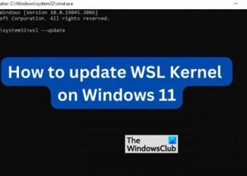 Как обновить ядро ​​WSL в Windows 11