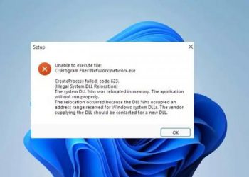 Исправить ошибку неправильного перемещения системной DLL на компьютере с Windows