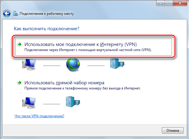  Настройка PPTP-подключения в ОС Windows