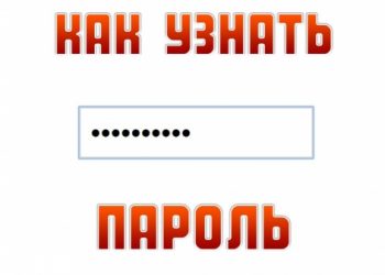 Как увидеть пароль под звёздочками