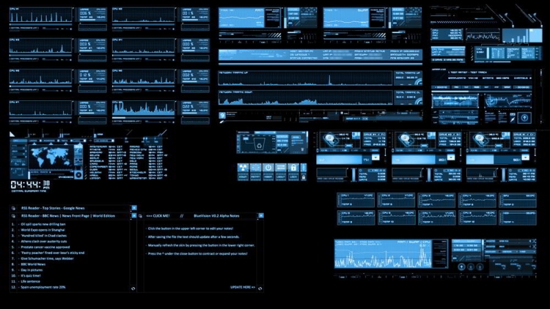  Как изменить рабочий стол Windows при помощи Rainmeter?