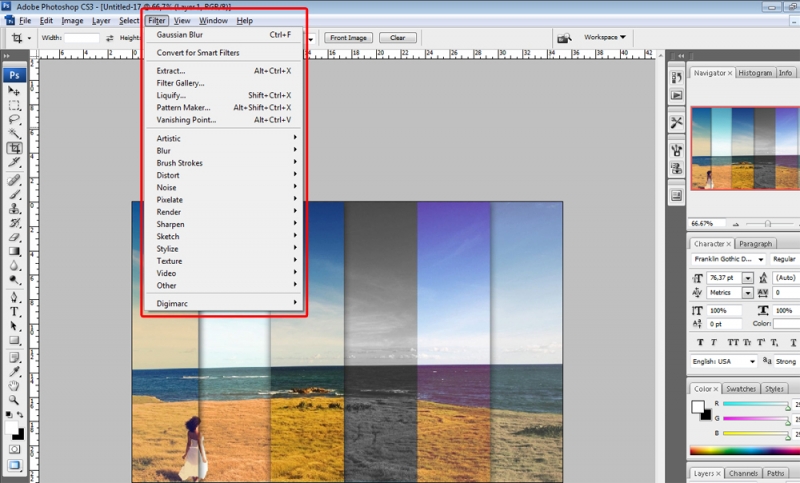  Фильтры в Photoshop: их функции и установка