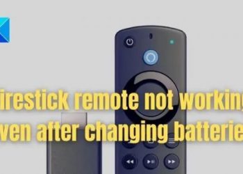 Пульт Firestick не работает даже после замены батареек (исправлено)