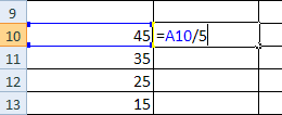 Формулы в программе Microsoft Excel