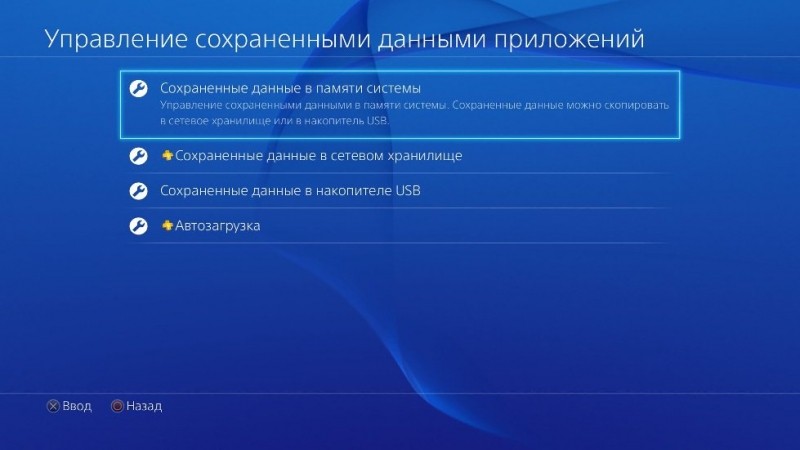  Сохранение резервных копий с PS4