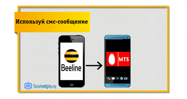 Как перекинуть деньги с Билайна на МТС