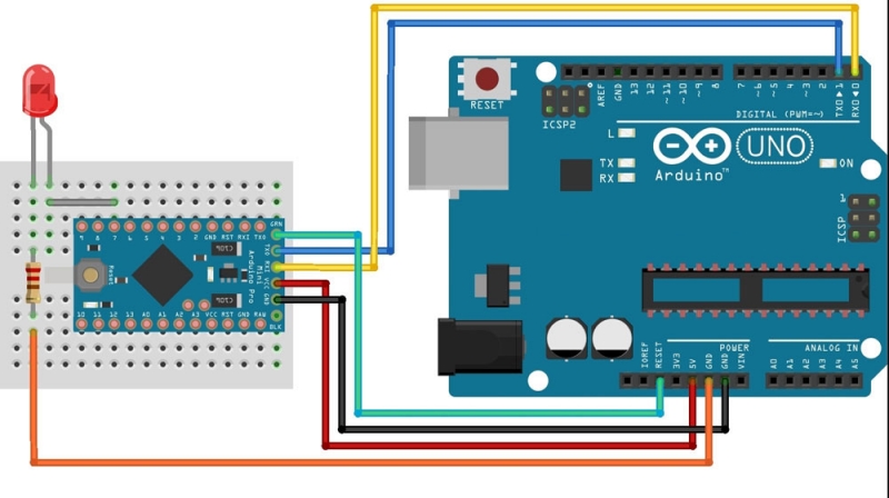  Самостоятельная перепрошивка Arduino Pro Mini