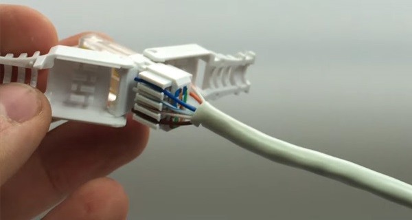  Как обжать кабель RJ-45 для Интернета дома