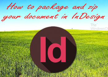 Как упаковать и заархивировать файлы InDesign