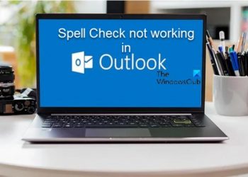 Проверка орфографии не работает в Outlook