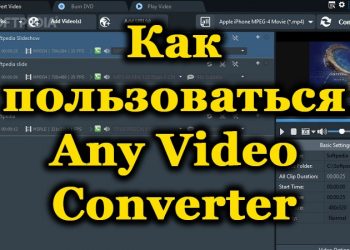 Any Video Converter: возможности программы и особенности эксплуатации видеоконвертера
