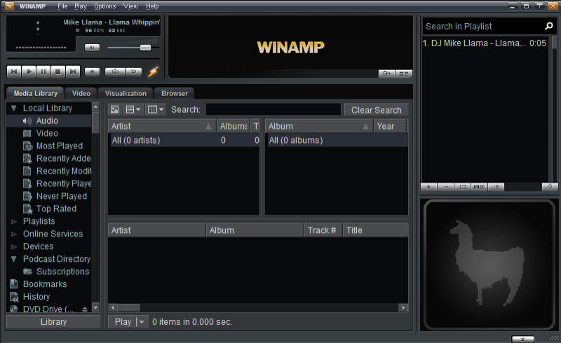  Как пользоваться программой Winamp