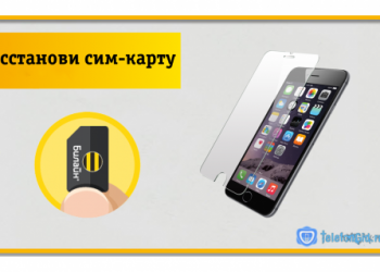 Как восстановить сим-карту Билайн