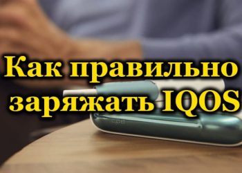 Правильная зарядка IQOS и на сколько её должно хватать