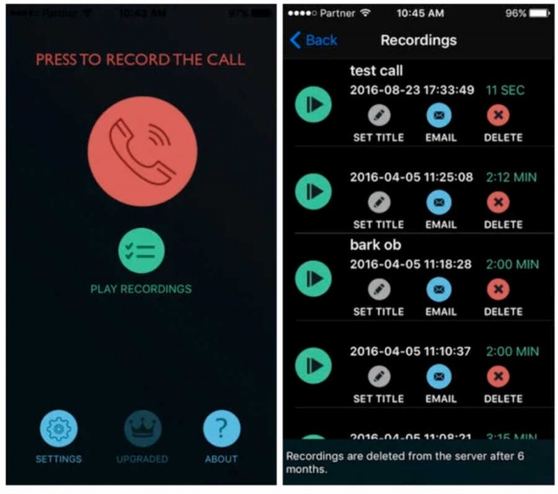  Рейтинг лучших программ для записи телефонных разговоров на iOS