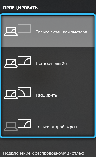  Подключение проектора к компьютеру или ноутбуку