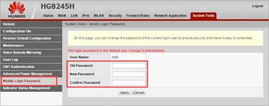 Как поменять пароль на роутере