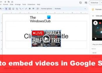 Как вставлять видео в Google Slides