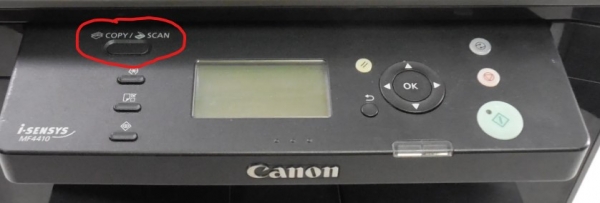 Как сканировать на Canon MF4410?