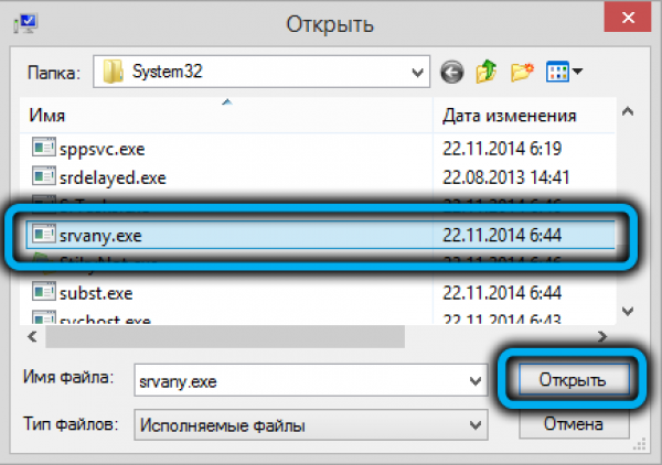 За что отвечает процесс srvany.exe и можно ли его удалить