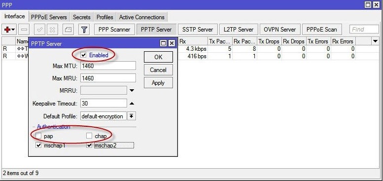  VPN на MikroTik по протоколу PPTP: преимущества канала и регламент настройки сервера