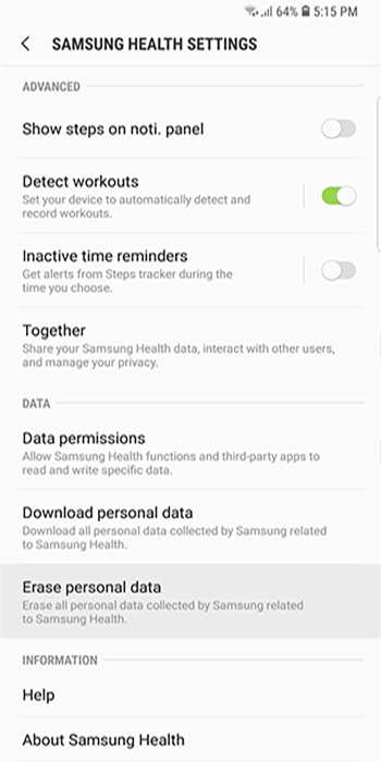  Установка и настройка программы Samsung Health на смартфоны Android, iOS