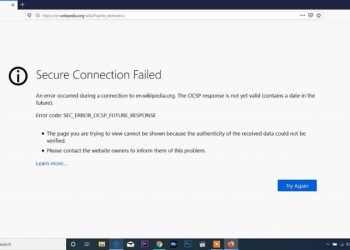 Исправление ошибки «sec_error_ocsp_future_response» в Firefox
