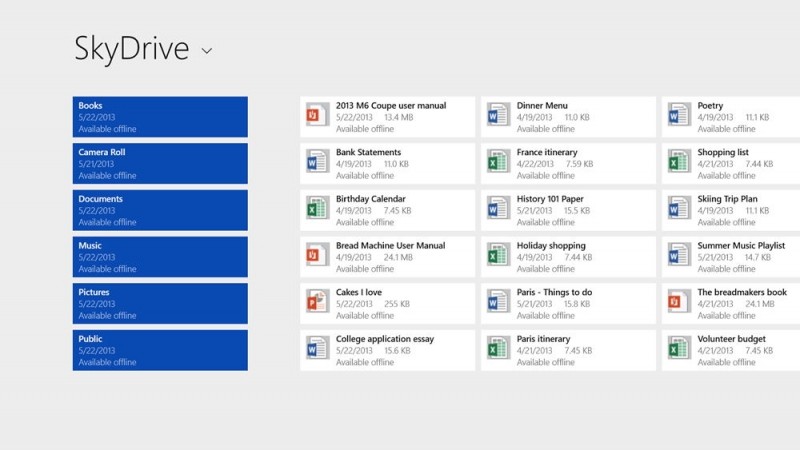  Что такое SkyDrive и как им пользоваться