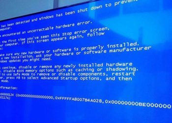 Способы устранения ошибки 0x00000124 в Windows
