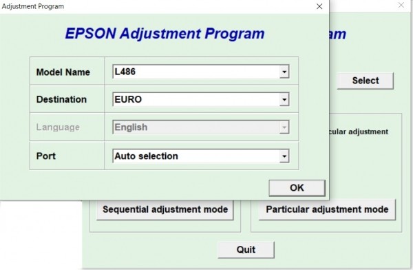 Сброс памперса на Epson L3050