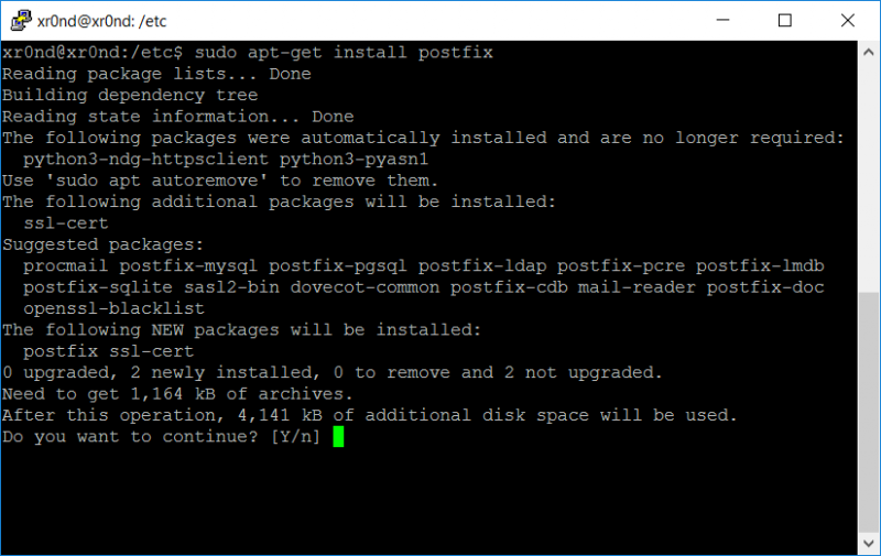  Настройка Postfix и Dovecot на Ubuntu