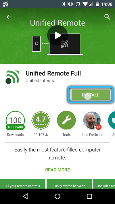 Unified Remote: как управлять компьютером с телефона Unified Remote: как управлять компьютером с телефона