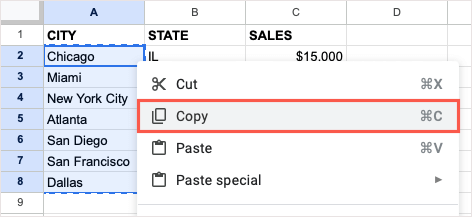  
Как транспонировать строки и столбцы в Google Sheets