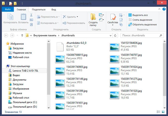  Что такое папка Thumbnails, зачем она нужна и можно ли удалить её