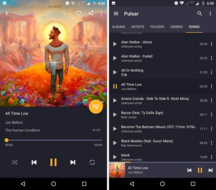  Топ-10 проигрывателей музыки на гаджеты с ОС Android