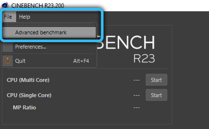  Особенности тестирования производительности CPU с помощью Cinebench