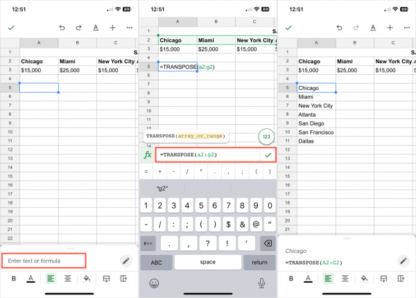  
Как транспонировать строки и столбцы в Google Sheets