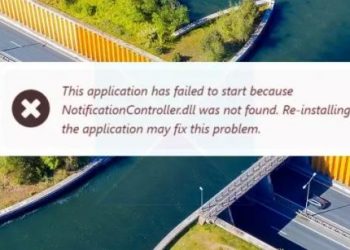 Исправить ошибку отсутствия NotificationController.dll в Windows 11/10