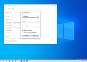 Способы форматирования жёсткого диска или SSD
